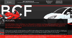 Desktop Screenshot of bordeaux-lac-ecole-moto.com